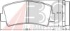 MAZDA 298133725 Brake Pad Set, disc brake